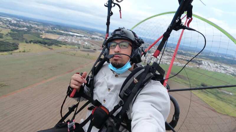 Reginaldo died in a horrifying paramotoring accident (Image: CEN)