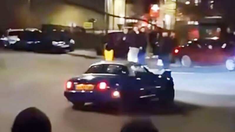 Car ploughs into crowd during boy racer meet after hurtling off road