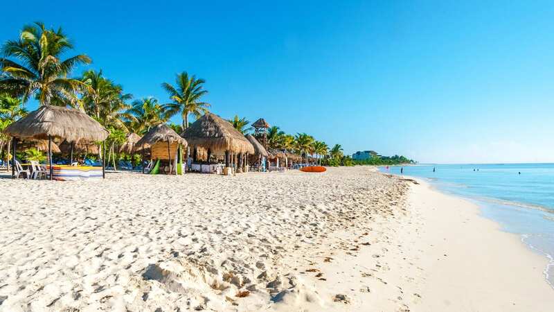 An idyllic beach at Playa del Carmen in Mexico (Stock photo) (Image: Getty Images)
