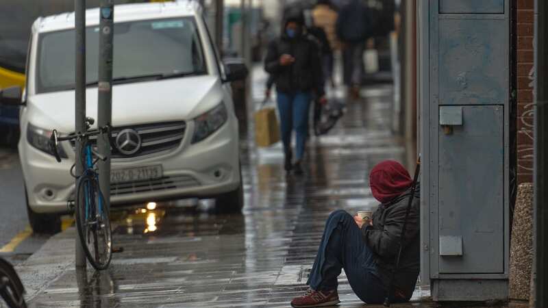 A homeless person is seen in Dublin city centre (file image) (Image: NurPhoto/PA Images)