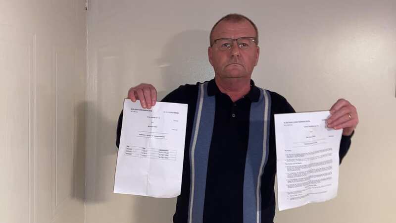 NHS worker Malcolm Timmis is being chased by bailiffs over parking fines at the Royal Stoke (Image: Stoke Sentinel)