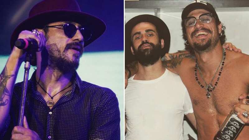 Dani Osvaldo is now the lead singer of a rock band (Image: @barrioviejook/Instagram)