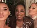 Kim Kardashian, Jennifer Lopez and Oprah unite for very glamorous night out