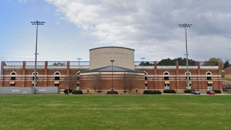 View of Oxford High School in Alabama, America (Image: Kennedy News and Media)