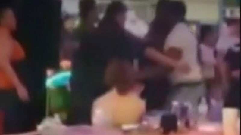 Man pulls out gun during fight at child