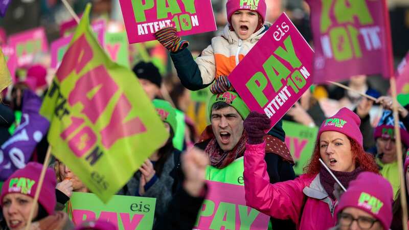 Teachers in Scotland went on strike last week in a row over pay. (Image: Getty Images)