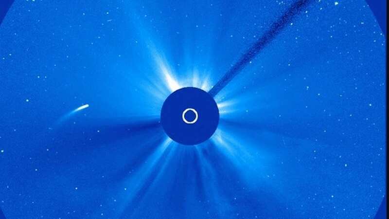 Comet 96P/Machholz 1 has made a close approach with the sun (Image: ESA)