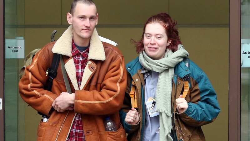 Tom Johnson and (right) Eilidh McFadden at Westminster Magistrates Court (Image: Central News)