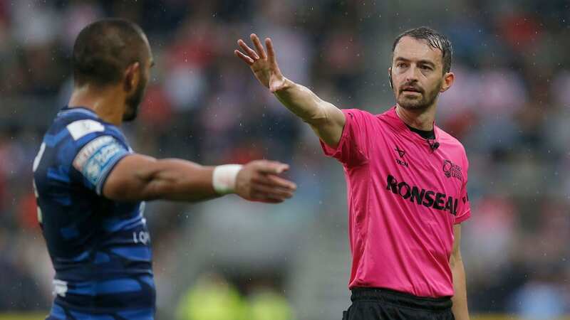 James Child became the first Super League referee to announce he was gay in 2021 (Image: Magi Haroun/REX/Shutterstock)