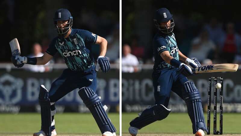 Moeen Ali attempted a remarkable shot in the third ODI between England and South Africa (Image: Alex Davidson/Getty Images)