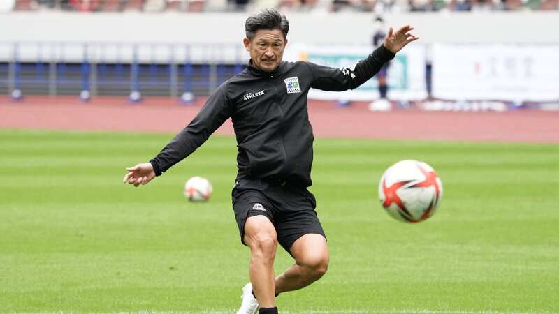 Kazuyoshi Miura has joined Oliveirense (Image: Getty Images)