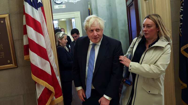 Boris Johnson made a surprise visit to Washington this week (Image: Getty Images)