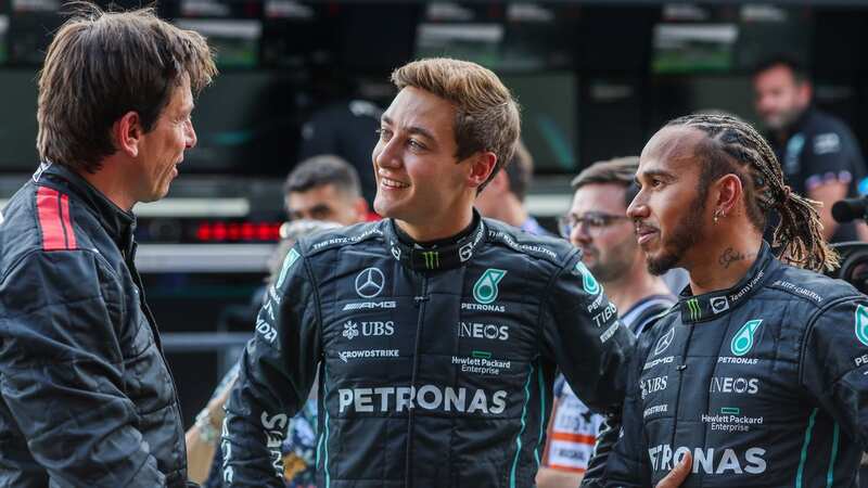 Toto Wolff may have to manage the power balance between George Russell and Lewis Hamilton at Mercedes this year (Image: Getty Images)