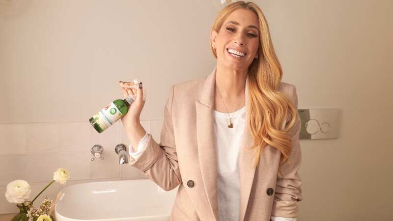 Stacey Solomon has been sharing her top cleaning tips (Image: Air Wick)