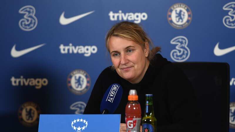 Hayes was looking ahead to the trip to Tottenham in the WSL (Image: Getty Images / 2022 Chelsea FC)
