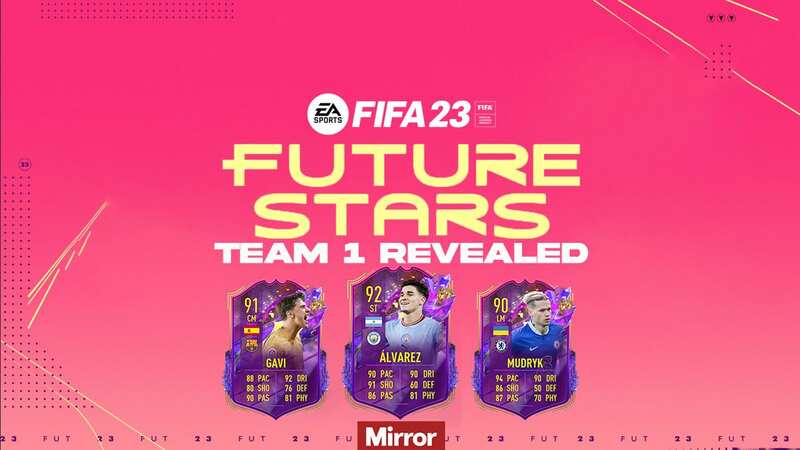 FIFA 23 FUT Future Stars Team 1 revealed featuring Man City, Man United and Chelsea stars (Image: EA SPORTS FIFA)