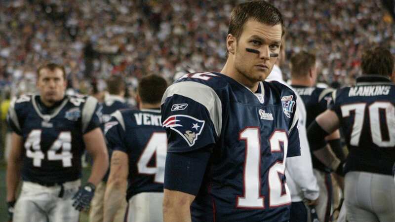 Tom Brady played for the New England Patriots for two decades before joining the Tampa Bay Buccaneers ahead of the 2020 season (Image: Elise Amendola/AP/REX/Shutterstock)