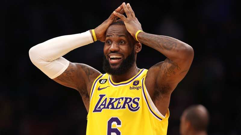LeBron James clearly wants Kyrie Irving to join him in Los Angeles Lakers (Image: Getty Images)