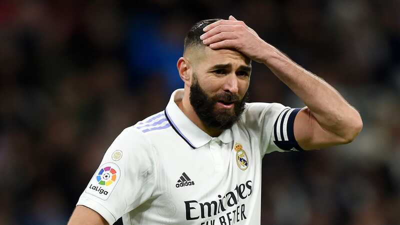 Karim Benzema suffered an injury against Valencia on Thursday night (Image: AFP via Getty Images)