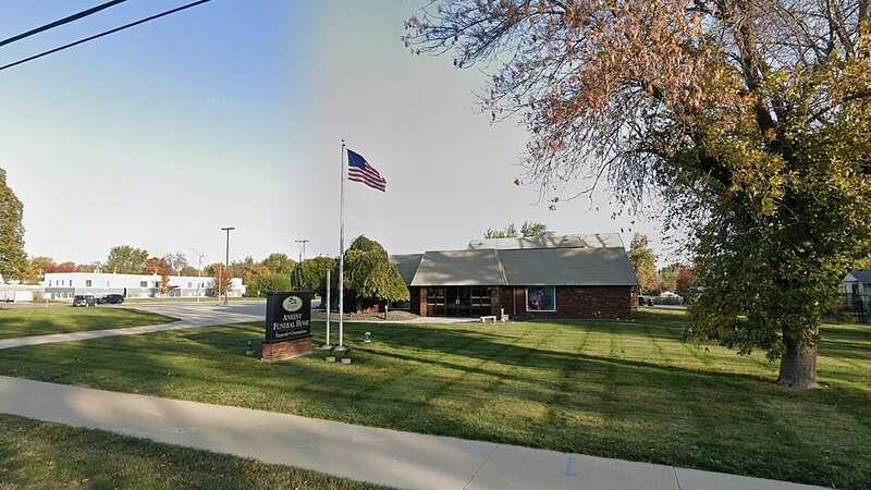 The woman was found alive at Ankeny Funeral Home & Crematory