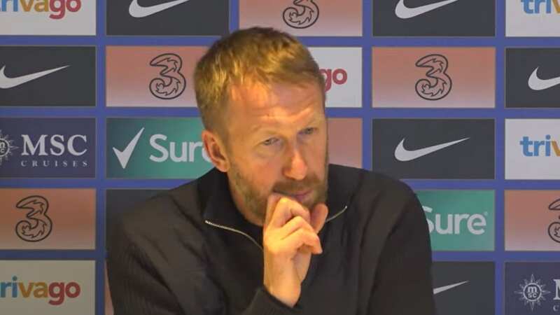 Graham Potter has admitted the decision to leave Pierre-Emerick Aubameyang out of Chelsea