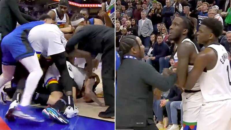 Five players were ejected in the NBA scrap