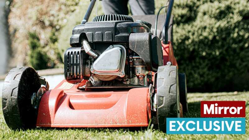 A man turned up uninvited to mow his ex partner