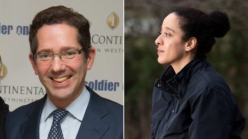 Jonathan Djanogly with wife Rebecca, who was taken to court by two former employees over unpaid wages (Image: Andrew Parsons / i-Images)