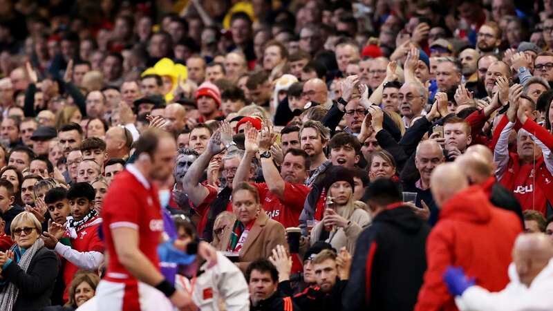 A number of Welsh fans still sang Delilah outside the Principality Stadium (Image: Getty Images)