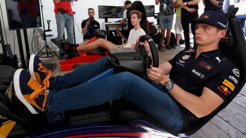 Max Verstappen regularly takes part in sim racing (Image: Red Bull Content Pool)