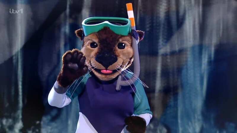 There was some sad news for Otter as she was unmasked this weekend (Image: ITV)
