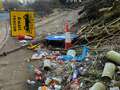 Roadside shame of filthy Brits who throw 'tsunami' of litter from car windows qhiddrieeiqkinv