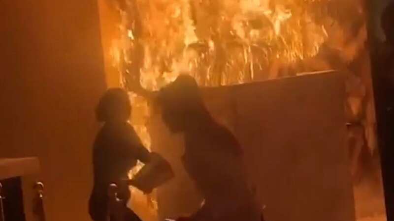 Diners flee restaurant fire after 