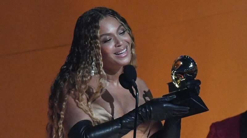 Beyoncé breaks records at the 2023 Grammys (Image: AFP via Getty Images)