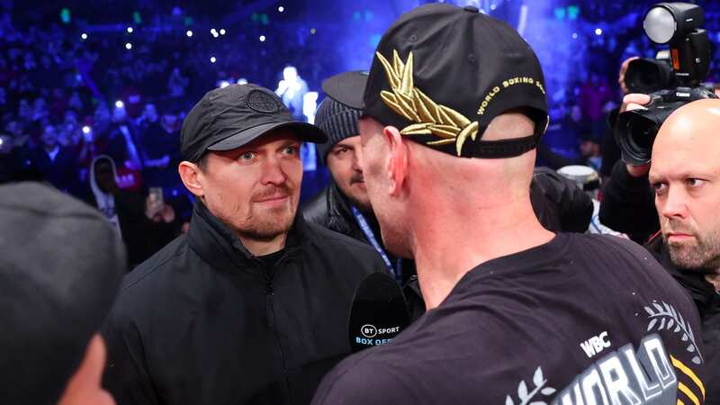 Oleksandr Usyk explains why he refused to respond during Tyson Fury face-off