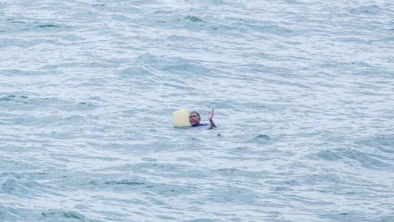 Morris Dulin clung on to a jerrycan at sea for nearly a day and a half (Image: Newsflash)