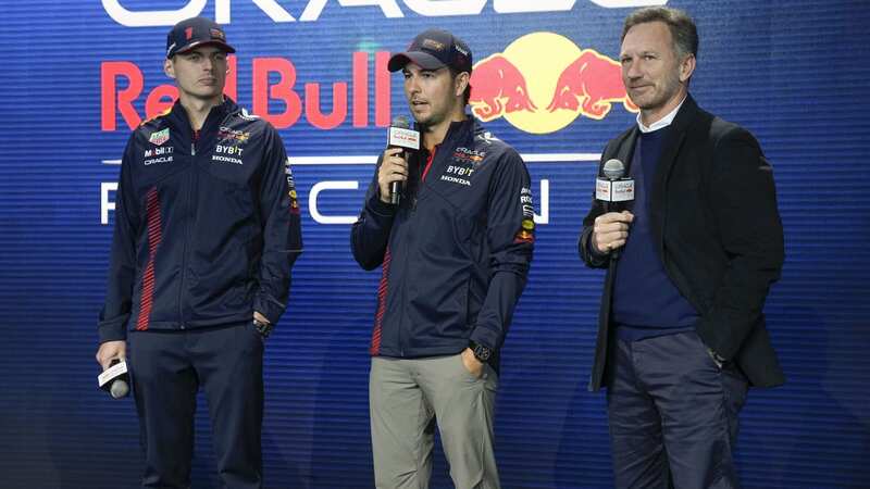 Christian Horner has been singing the praises of Red Bull drivers Max Verstappen and Sergio Perez (Image: Seth Wenig/AP/REX/Shutterstock)