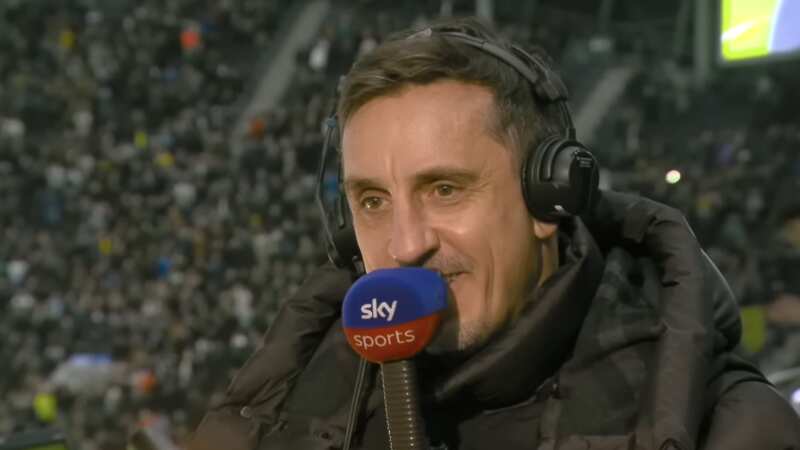 Gary Neville has given his fresh take on the Premier League title race (Image: Sky Sports)