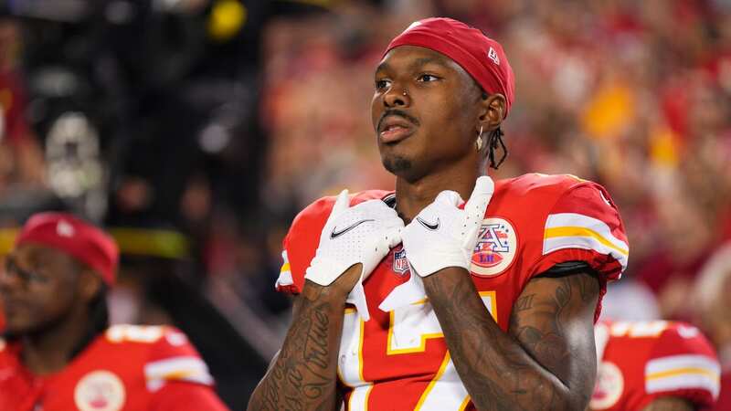 Mecole Hardman will not feature in the Super Bowl (Image: Cooper Neill/Getty Images)