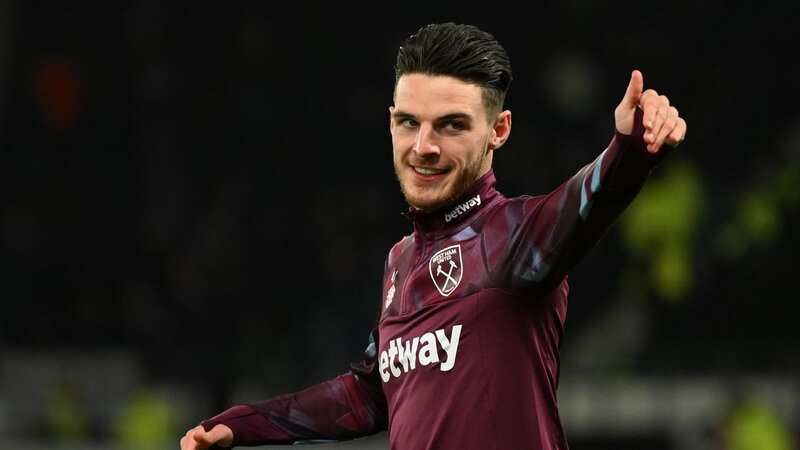 Declan Rice has entered the final 18 months of his West Ham contract (Image: Getty Images)