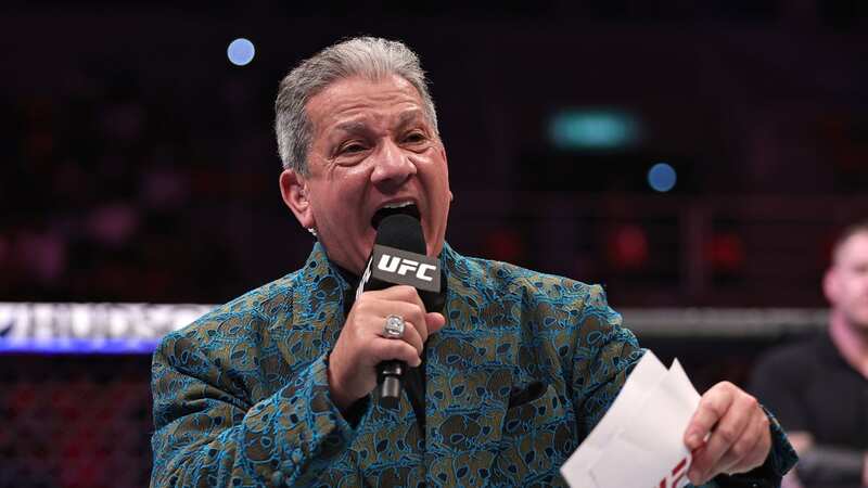 UFC announcer Bruce Buffer was 