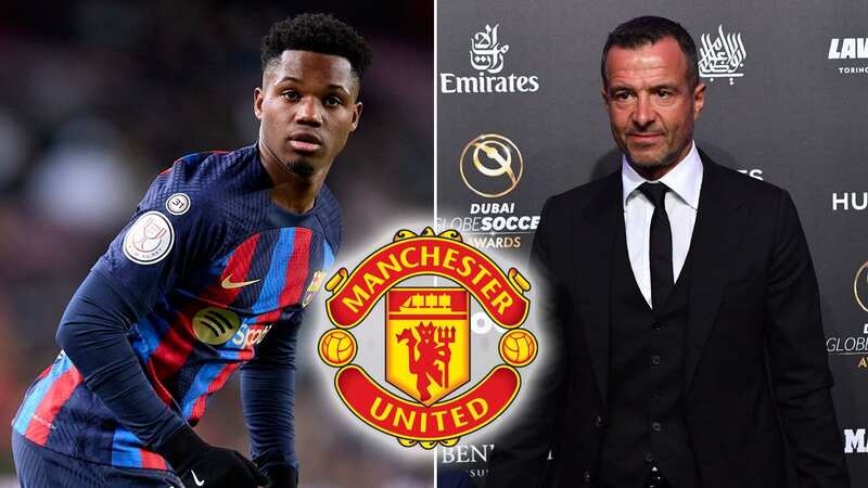 Man Utd keen on Barcelona star Ansu Fati as agent Jorge Mendes sounds out clubs