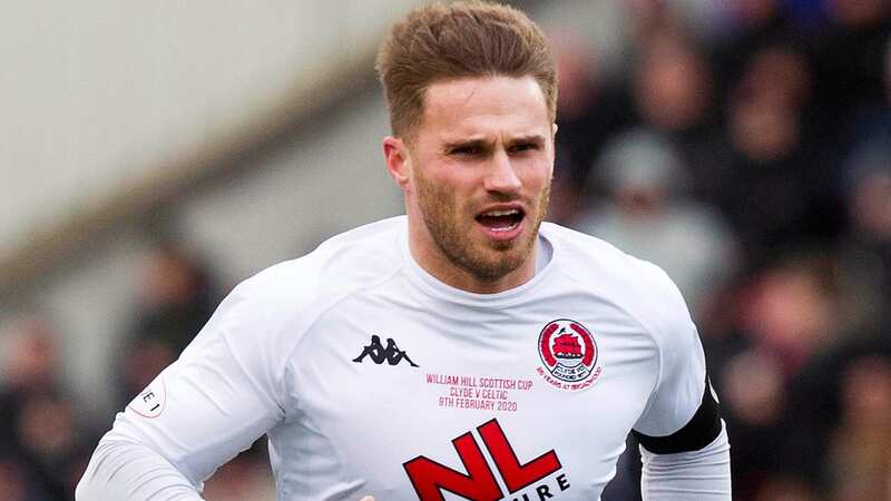 David Goodwillie during his time with Scottish side Clyde (Image: PA)