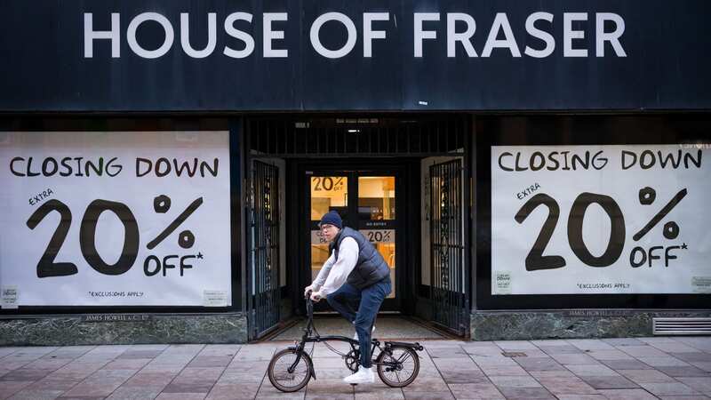 More House of Fraser sights are expected to close (Image: Getty Images)
