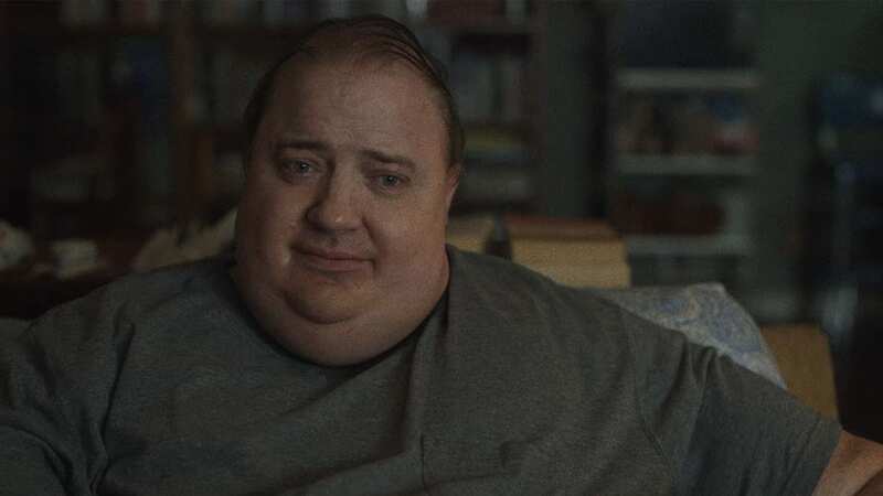 Brendan Fraser donned a fat suit to play a reclusive, morbidly obese English teacher in The Whale (Image: DAILY MIRROR)