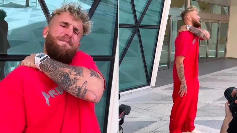 Jake Paul fakes back injury from "carrying" Tommy Fury ahead of fight