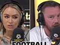 Jamie O'Hara speaks for Football Manager fans after Laura Woods' brutal put down eiqrkiqrziqeeinv