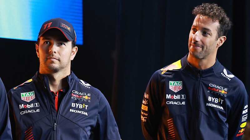 Sergio Perez may come under pressure from Daniel Ricciardo for his Red Bull seat this year (Image: Getty Images for Oracle Red Bull)