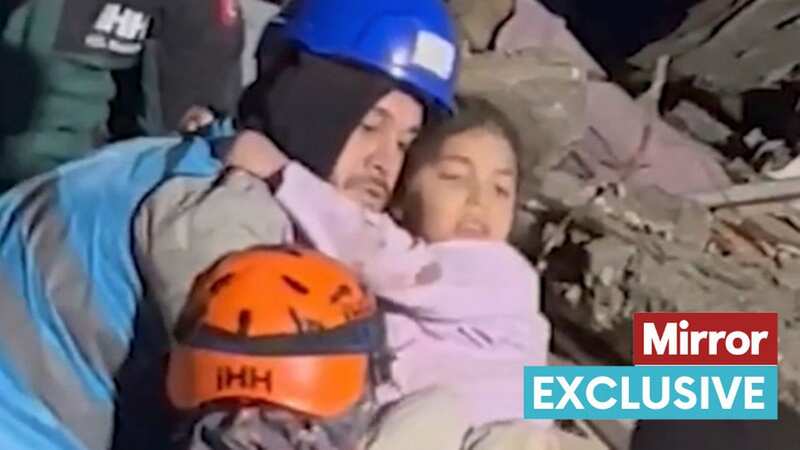 Miracle girl, 9, rescued uninjured from Turkey earthquake rubble as mum missing