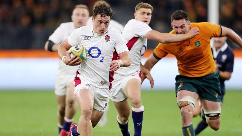 Henry Arundell marked his England debut vs Australia with a try with his first touch (Image: Getty Images)